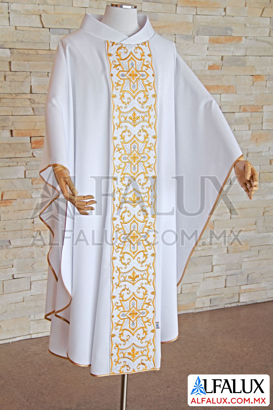 27 FIDELIS Alfalux Casulla Central Blanco 202  (4)